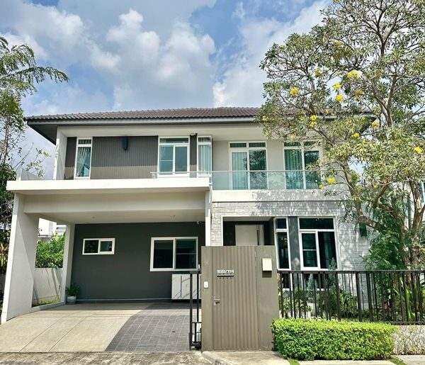 For Sale บ้านเดี่ยว โครงการ มัณฑนา westgate อยู่ตรงข้ามเซ็นทรัลเวสต์เกต ใกล้รถไฟฟ้า โทร 065-5639565