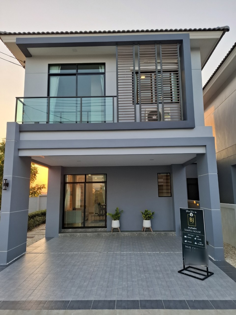 ✨ บ้านแฝดโครงการใหม่ พาร์ควิว เลียบวารี 21 – หนองจอก ✨