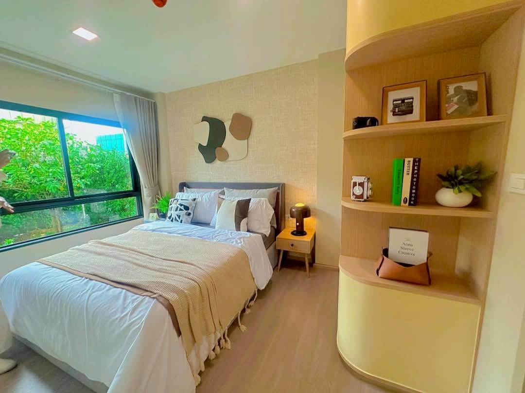 ขายดาวน์ ดีคอนโด เซนส์ บางแสน ราคาพิเศษ! 1 ห้องนอน 28.25 ตร.ม. วิวสระ แต่งครบ พร้อมเฟอร์นิเจอร์ โทร 093-1681685