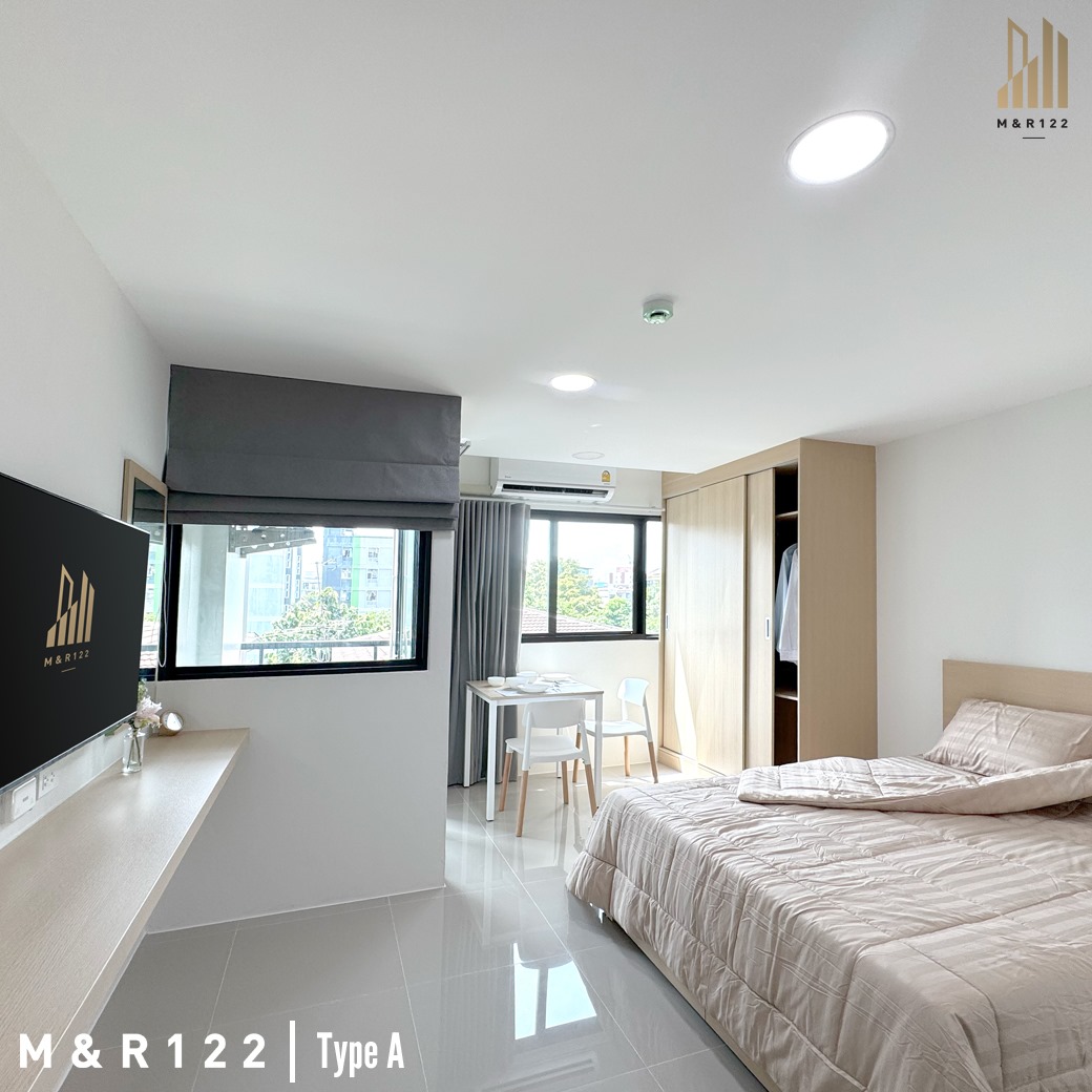 ห้องพักใหม่ M&R 122 เฟอร์ฯ ครบ อินเทอร์เน็ตส่วนตัว ใกล้ 7-11 และ Otteri โทร 0889128995