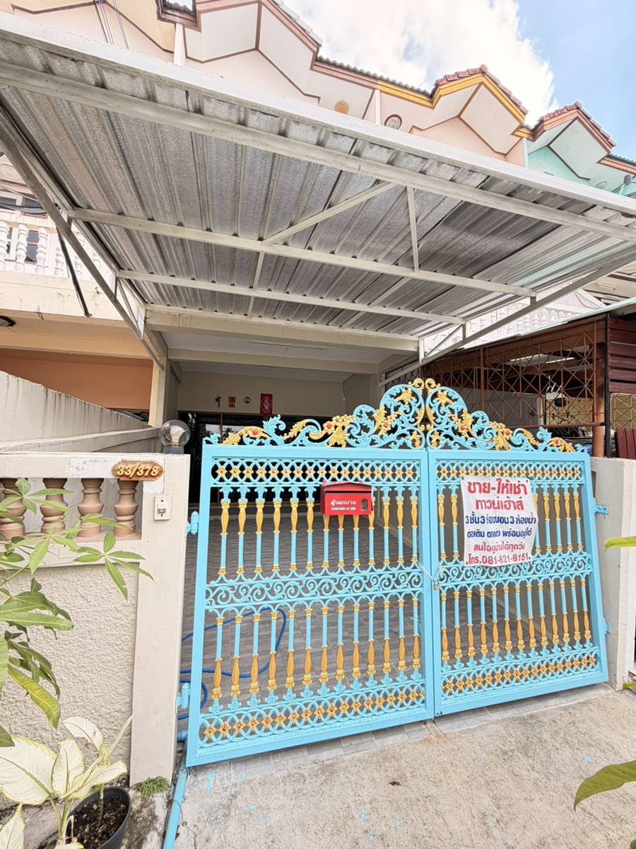 ให้เช่า ทาวเฮ้าส์ 3ชั้น 3ห้องนอน หมู่บ้าน สินทวีแกรนด์วิลเลจน์ รีโนเวท บ้านพร้อมอยู่ บ้านเปล่า โทร 0818218151