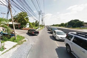 ขาย ที่ดิน ที่ดินราคาถูกปากเกร็ด ใกล้โรบินสันศรีสมาน Cheapest-land-in-BanMai-PakKret Cheapest-Land-for-sale-Only-600-meters-fromMuangThongThani ต.บ้านใหม่ปากเกร็ด